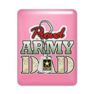  iPad Case Hot Pink Proud Army Dad 
