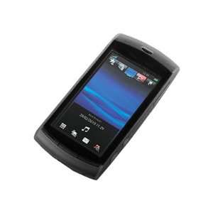   BLACK Soft Silicone Case/Cover/Skin For Sony Ericsson Vivaz