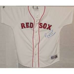 Luis Tiant Autographed Jersey   Red Sox