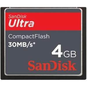  SanDisk 4GB Ultra 30MB/s CF Memory Card (SDCFH 004G P36 