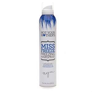  Not Your Mothers Miss Freeze Freezing Hair Spray, 8 oz 