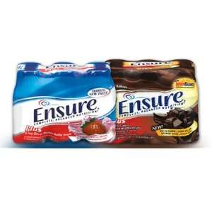 Ensure Plus Chocolate Covered Strawberries Variety Pack / 8 oz. bottle 