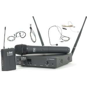   Wireless System Includes Receiver Bodypack and Choice of Microphone