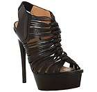 NEW L.A.M.B. ALL LEATHER CHARON OPEN TOE PUMP SHOE 7