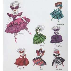 Masquerade Ball 2 by Loralie Designs Embroidery Designs on CD 630934