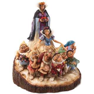 Jim Shore WOOD CARVED SNOW WHITE 4023573 The One That Started Them All 