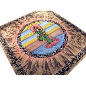  India Cotton Bed Sheet Cover Laxmi Tapestry Sofa Throw 