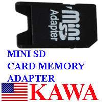 USB 2.0 SD Card Reader with Mini MiniSD Adapter NEW  