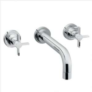  Solace 3.25 x 8 Two Handle Wall Mount Bathroom Faucet 