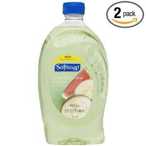  Softsoap Base Liquid Hand Refill, Crisp Cucumber and Melon 