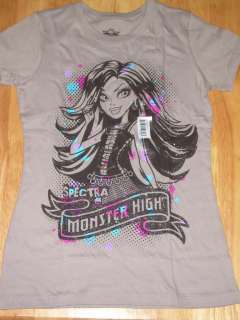 NWT MONSTER HIGH Girls Size Large 10/12 SPECTRA Ghost Doll Character 