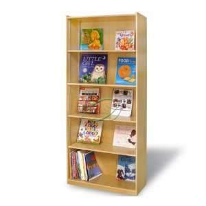  Bookshelf with Adjustable Shelves