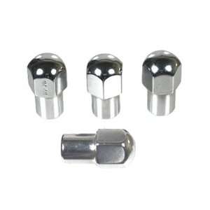  CHROME LUG NUTS, 1/2 20 FOR MAG WHEELS, SET OF 4