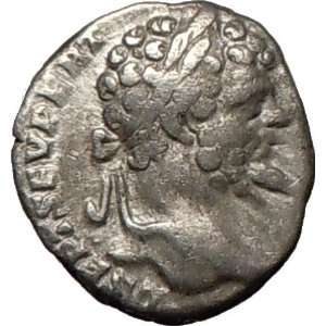 SEPTIMIUS SEVERUS on HORSE197AD Rare Ancient Authentic Silver Roman 
