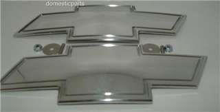 2007 2011 CHEVY TAHOE/SUB WITH BORDER POLISHED FRONT & REAR GRILLE 