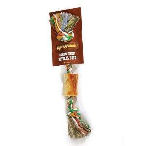 Ranch Rewards Dog Rope/Natural Treat Combo Chew Toy  