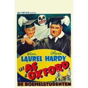  A Chump At Oxford Movie Poster (11 x 17 Inches   28cm x 