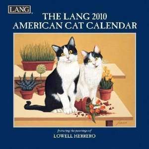   Cat by Lowell Herrero Lang 2010 Small Wall Calendar