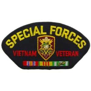  Special Forces Vietnam Veteran Hat Patch 2 3/4 x 5 1/4 