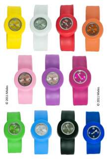 SNAP/SLAP ON SILICONE WATCH   NEW SMALLER DESIGN  