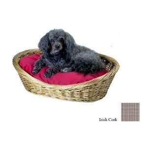  Snoozer Wicker Dog Basket and Bed, Large, Irish Cork Pet 