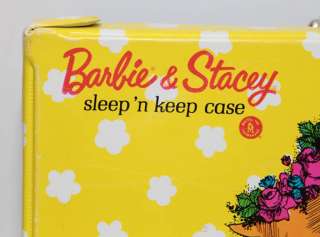 1969 Vintage Barbie Barbie & Stacey Sleep N Keep Case Doll House 
