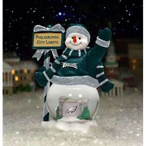   Philadelphia Eagles NFL City Limits Snowman