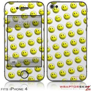  iPhone 4 Skin   Smileys (DOES NOT fit newer iPhone 4S 
