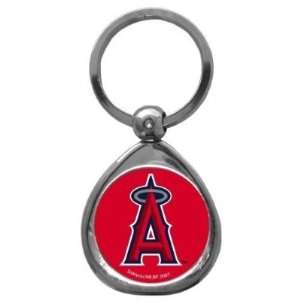  Set of 2 Anaheim Angels High Polish Chrome Key Tag   MLB 