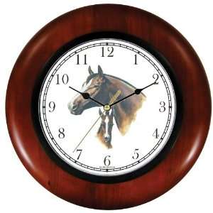 Stallion and Colt   JP   Horse Wooden Wall Clock by 