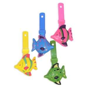  Tropical Fish Clappers (1 dz) Toys & Games