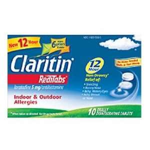  Claritin Allergy 12hr Reditabs Chiled, Size10 Health 