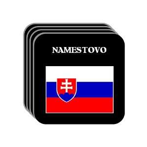  Slovakia   NAMESTOVO Set of 4 Mini Mousepad Coasters 
