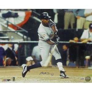 Autographed Alfonso Soriano Picture   Color Unframed   Autographed MLB 