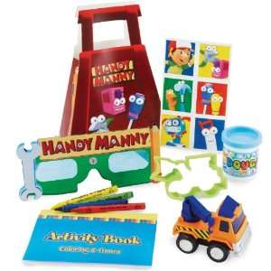  Lets Party By Disney Handy Manny Party Favor Box 