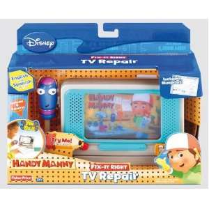  Fisher Price Handy Manny Fix it Right TV Repair Toys 