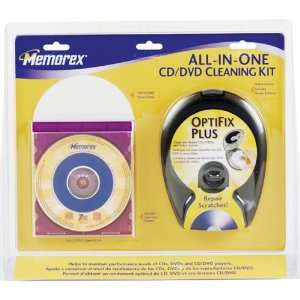  Memorex ALL IN ONE CLEANING KIT ( 32028019 ) Electronics