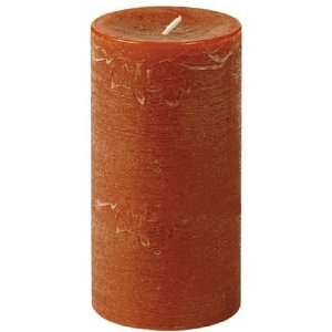 Faroy Textured Pillar Candle, 3x6 inches, Pumkin Gingersnap, 1 Count