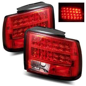  99 04 Ford Mustang Red/Clear LED Tail Lights Automotive