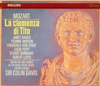   Image Gallery for Mozart La clemenza di Tito / Sir Colin Davis