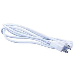  3 Wire SLeek Plus Right Angle Power Cord & Plug   Front 