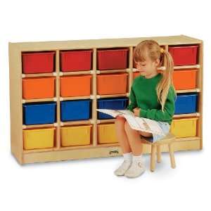  Thriftykydz 20 Tray Mobile Cubbie Without Trays   School 