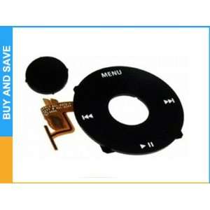 black Clickwheel Ribbon Flex Cable 30gb 60gb 80g Ipod 