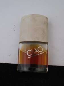 Vintage Houbigant Ciao Perfume Mini Splash 1/4 Oz.  