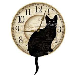  Wagging Cat Tail Pendulum Wall Clock