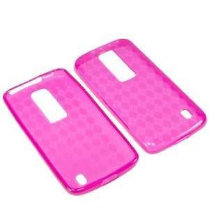   for AT&T LG Nitro HD P930  Pink Checker Cell Phones & Accessories