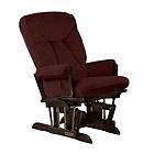 shermag grande glider tea with royce cinnamon fabric buy direct from 
