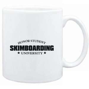  Mug White  Honor Student Skimboarding University  Sports 