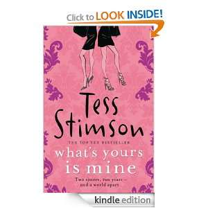 Whats Yours is Mine Tess Stimson  Kindle Store