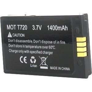  1400 mAh Extended Lithium ion Battery for Motorola T730 